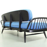 Canapé-lit modèle '355' et 2 fauteuils windsor, Lucian Ercolani pour Ercol