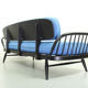 Lounge set with sofa daybed model ‘355’ and 2 windsor lounge chairs Lucian Ercolani for Ercol