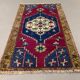 Small Vintage Turkish Rug 92x55 cm, Short Runner, Tribal, Shabby, Mini Carpet