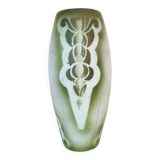 Painted Art Deco vase, 29.5 cm