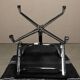Eames Aluminum Group EA106 Dining Chairs in Black Netweave Mesh, Vitra