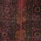 Vintage Turkish Oushak Rug Handwoven 65x407 cm