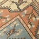 Salmon & Cream Square Persian Rug, 194x212Cm
