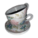 Breakfast cups jjl Vallauris artistic ceramics