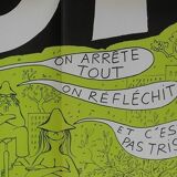 Original poster 1973 the year 01 Gébé Jacques Doillon 60x80 cm