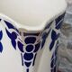 Ceramic jug Moulin des Loups with blue pattern
