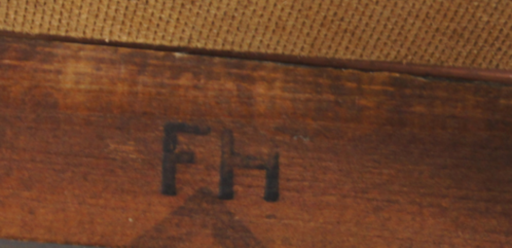 Fritz Hansen chair in 70s leather