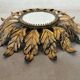 Vintage 'Sunburst' lamp / mirror