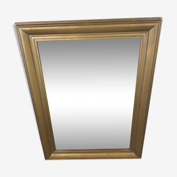 Golden mirror 102x45cm