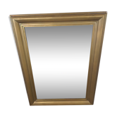 Golden mirror 102x45cm