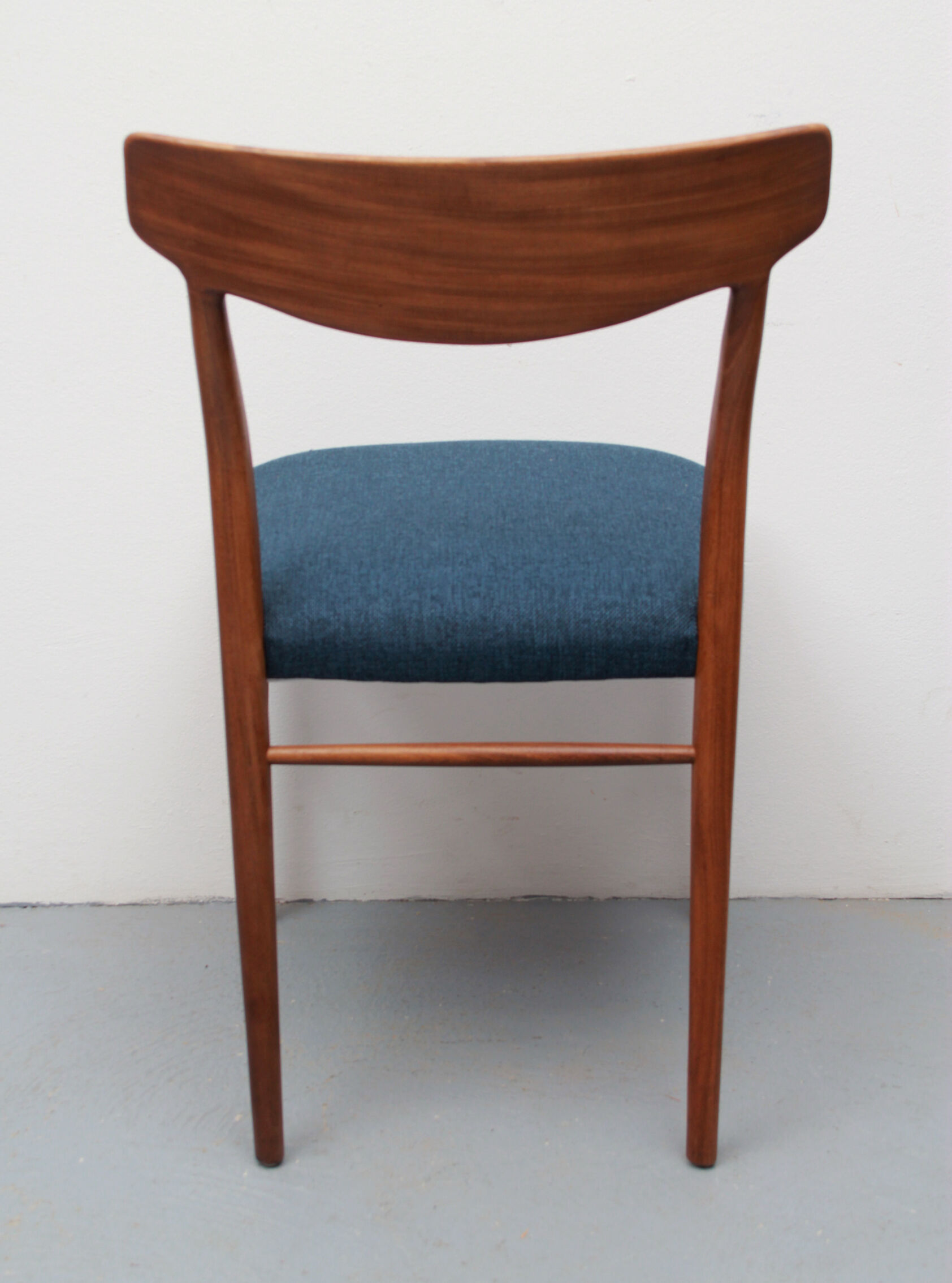 Set of 4 chairs in teak, Herkskröter for Lübke