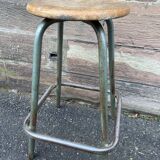 Vintage factory stool