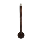 Old wooden floor lamp foot