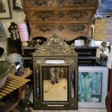 Miroir à parecloses d'époque NP III