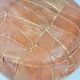 Vintage leather patchwork pouf, 1970