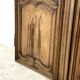 Pair of solid oak cabinet doors