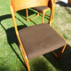 Set of 4 Baumann sleigh chairs