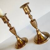 Scandinavian candle holders by scandia malm sweden