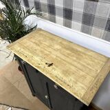 Black vintage Parisian sideboard
