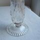 vase soliflore verre gravé