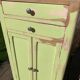 Parisian buffet in patinated wood