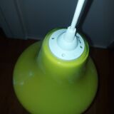 Vintage opaline pendant lamp