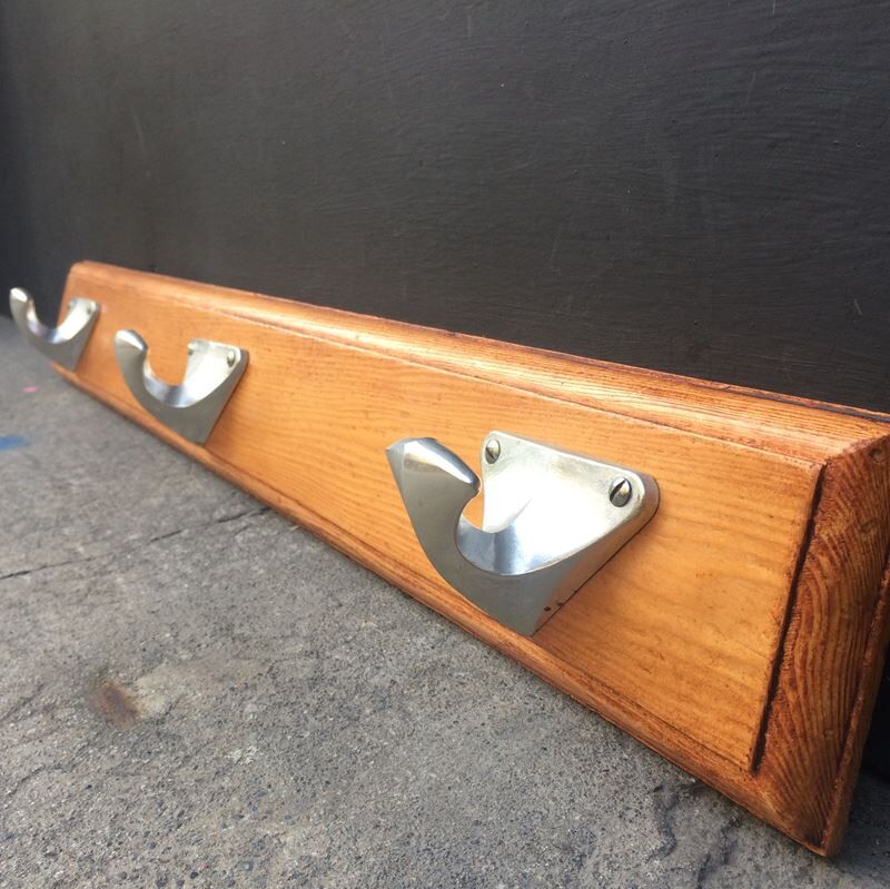Industrial coat rack