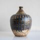 Vase brutaliste scandinave en céramique par Mari Simmulson pour Upsala Ekeby, Suède, années 1970
