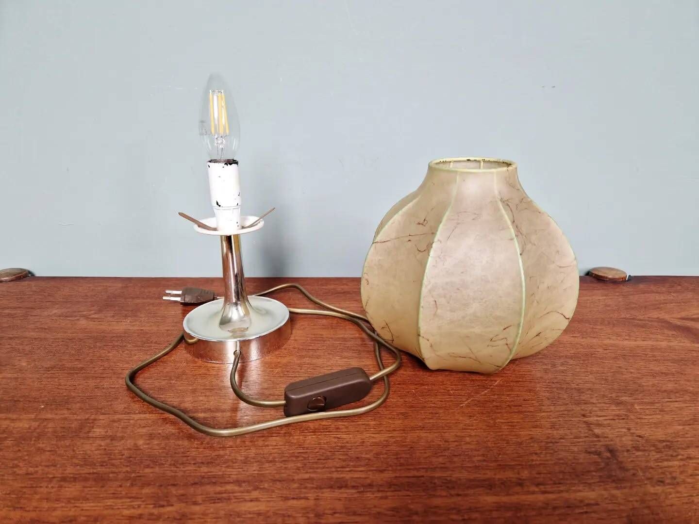 Lampe de table Cocoon, Goldkant Leuchten, 1960