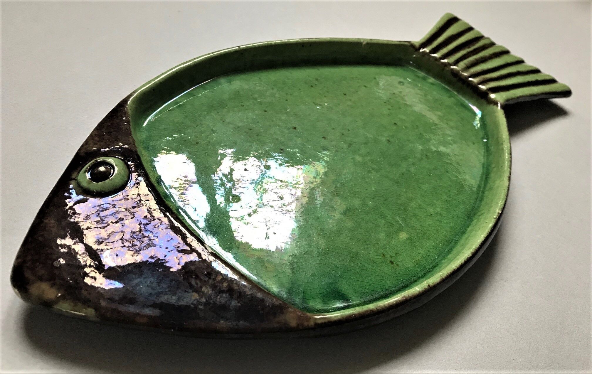 Ceramic fish dish
