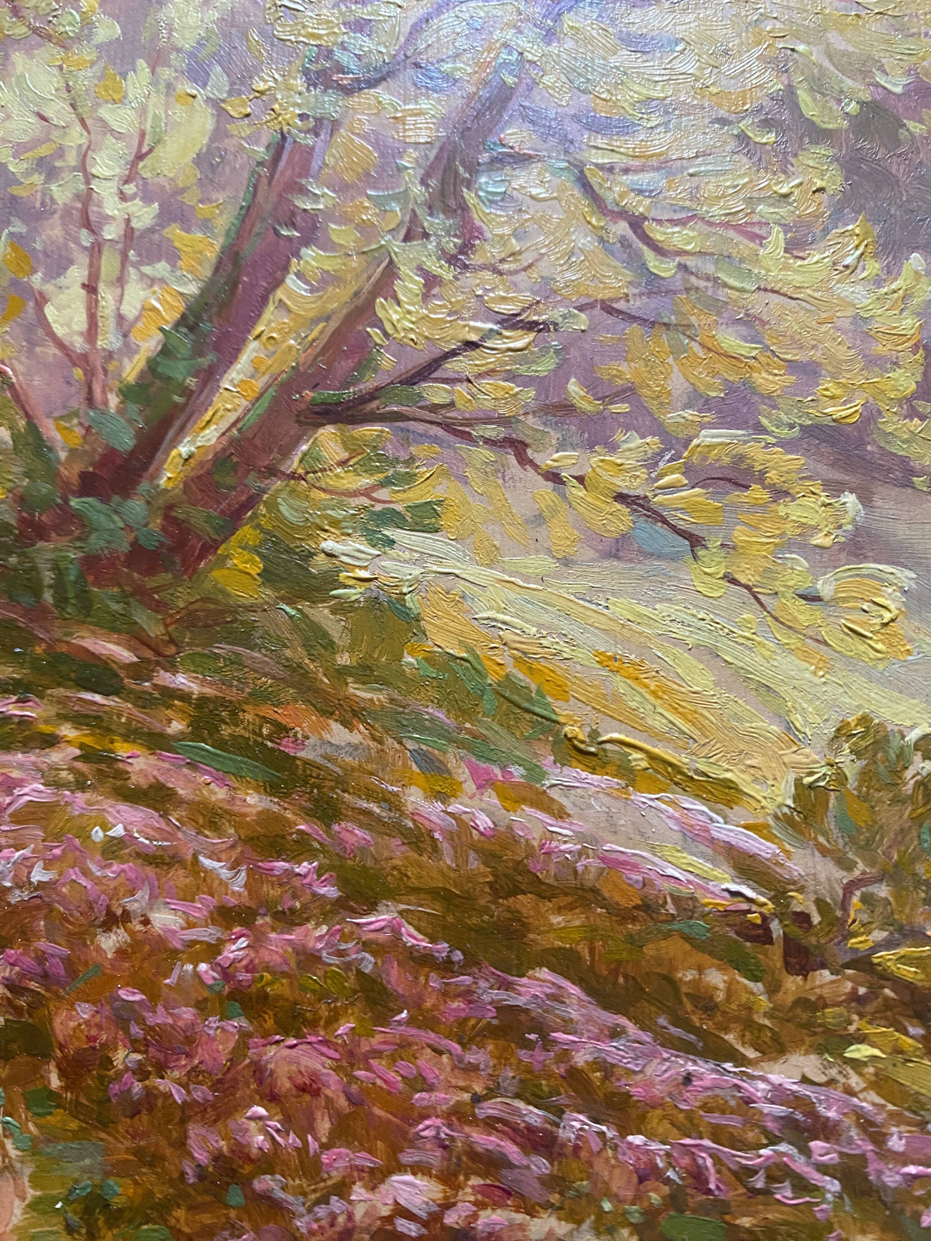 During HSP Paintings: “Landscape of Dauphiné” by Gaétan Montagney