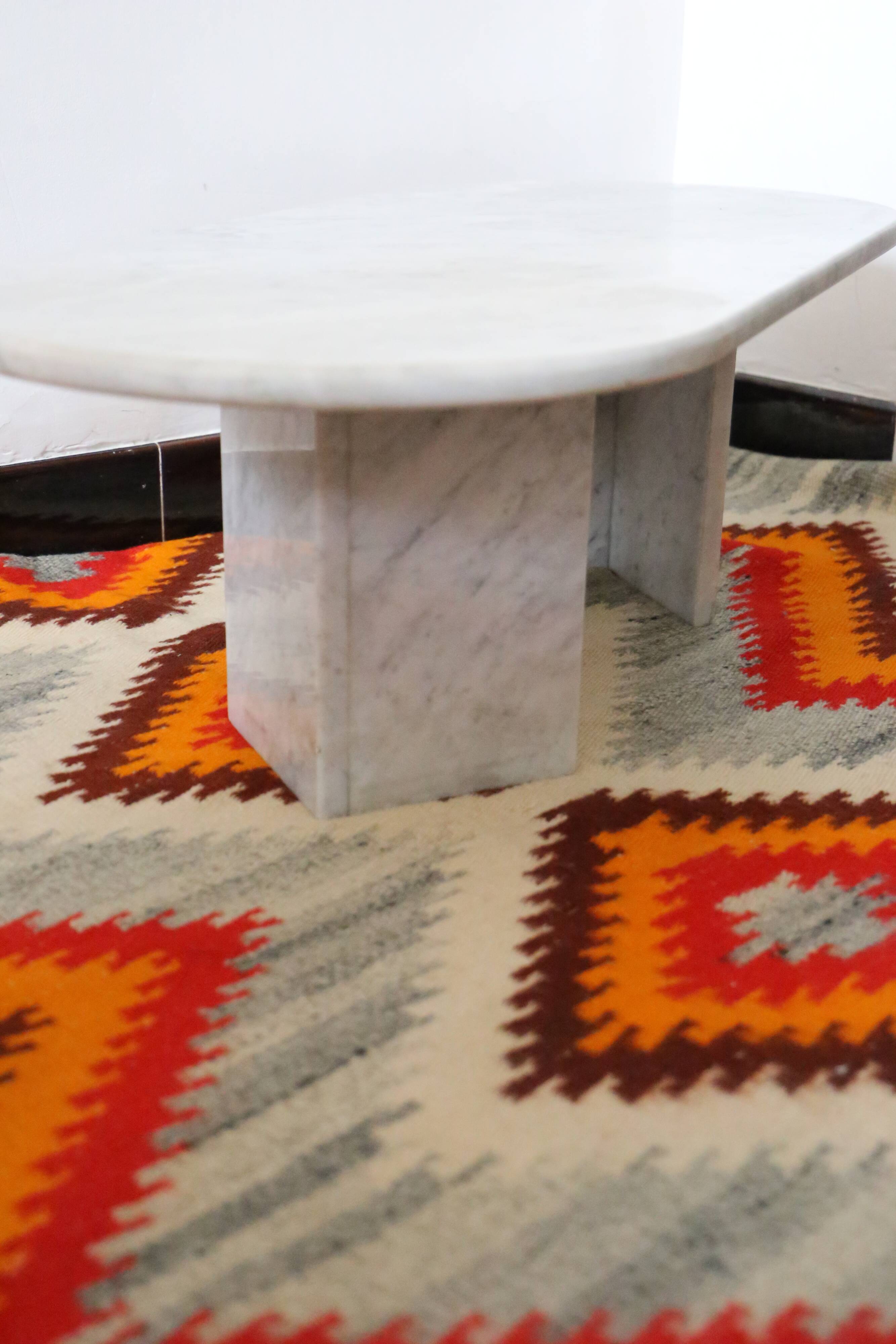 Marble coffee table, vintage