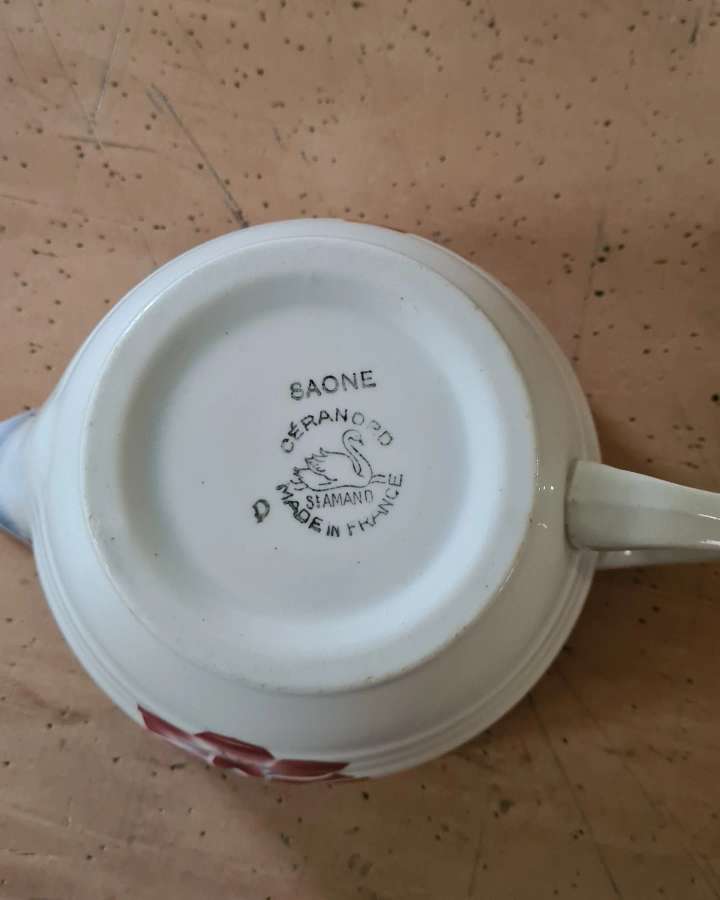 Saucière faïence Saint Amand