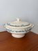 Blue ironstone soup tureen Longchamp model Denise