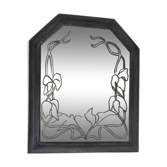 Miroir style art déco 47x57cm