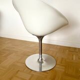 White Kartell Eros chair (Starck)