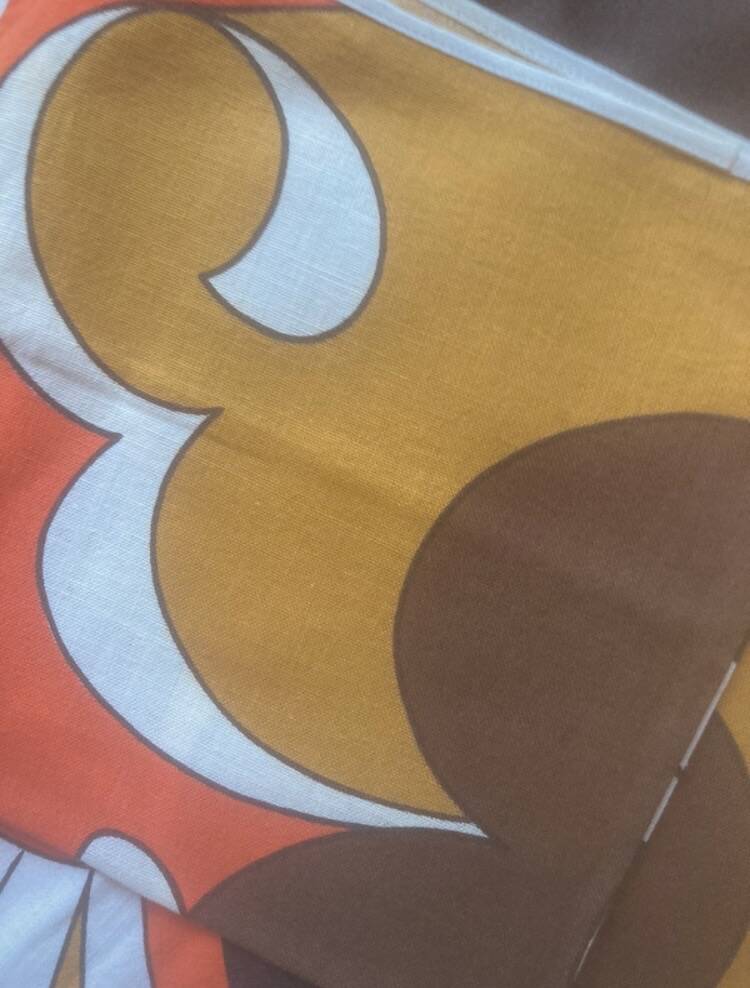 Retro tablecloth