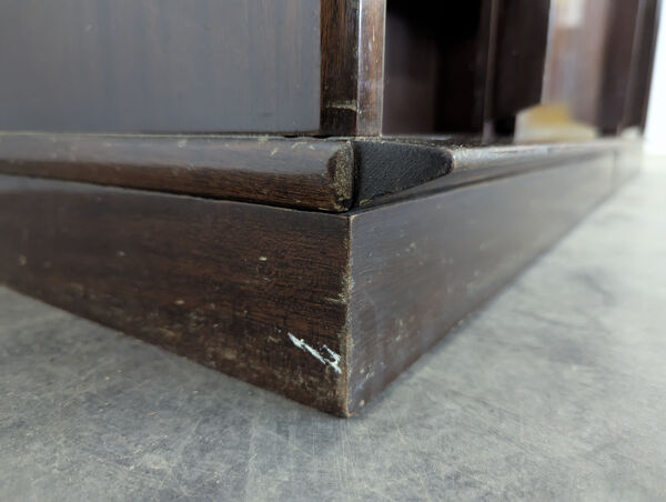 Meuble bibliothèque bas par Didier Rozaffy pour Oscar