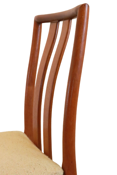 Set of 4 Danish design chairs 'Tuse'