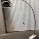 Arc floor lamp design of the 80s