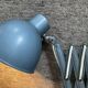 Industrial scissors wall lamp from the 1960s.