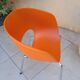 Fauteuil chaise de conférèrent design orange
