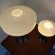 Italian Opal Glass Lamps by Stefano Marcato, Set of 2