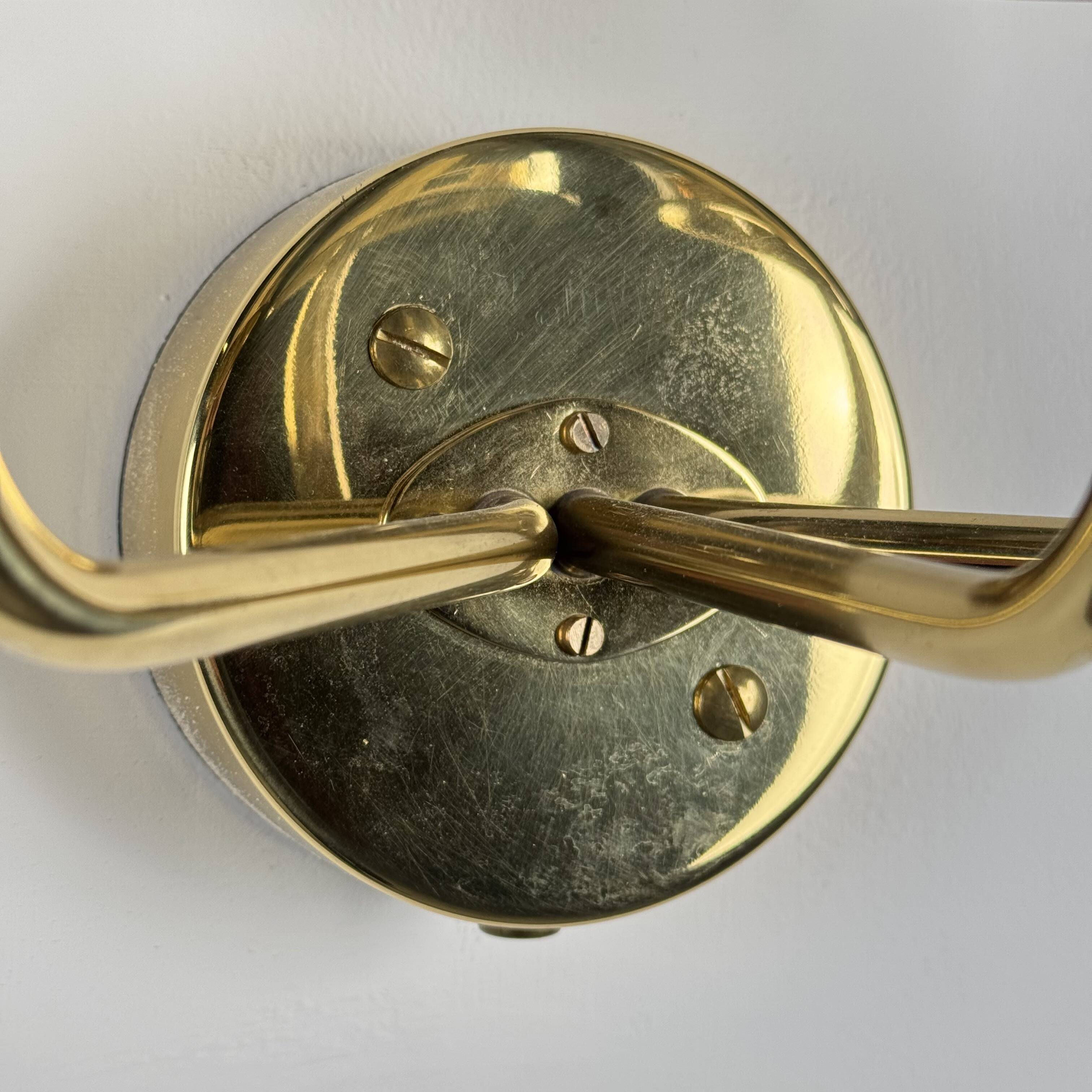 Hans-Agne Jakobsson Wall Lamps “Sonata” Model V 169/3 Markaryd, Sweden, 1960s