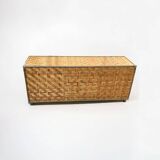 Beautiful Vintage Bamboo Sideboard in Gabriella Crespi style, Italy Circa 1970