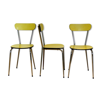 Chairs in formica trio