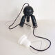 Spherical Lita hanging lamp with 3 sputnik orientable spots