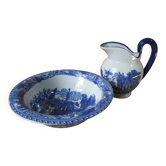 Vasque & broc victoria ware earthenware ironstone early 20th century