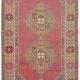 Turkish Vintage Anatolian Rug 115 cm x 219 cm