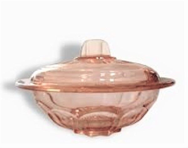 Candy, pink glass sugar